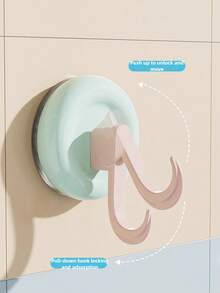 Süßigkeiten-farbene Saugnapf-Wandhaken, Badezimmer Küche Wandhaken, spurlose Vakuum-Saughaken, Babyzimmer, modern minimalistisch, nordischer Stil, Luxus, Ins-Stil, geeignet für Frühling, Sommer, Herbst, Winter, Eltern, junge Familien, Mieter, Büromitarbeiter, Valentinstag, Muttertag, Weihnachten, Einweihungsgeschenke, Babyzimmer, Badezimmer, Küche, Eingangsbereich, in der Nähe des Kleiderschranks, Büro, hinter der Tür, Keramikfliesen-Wand, Glasoberfläche, praktisches Geschenk