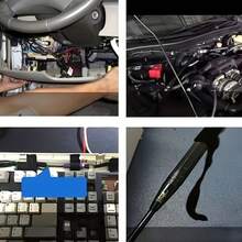 1 Roll Heat Resistant Self-Adhesive Hook And Loop Fastener Straps, For Automotive Wiring Harness Organization And Protection - No Power Required, Black Adhesive With White Backing, For Cable Management