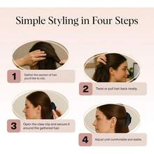 accesorios para cabello, todos los tipos de cabello, juego de 2 piezas de plástico reciclado - 1 - Ver 9