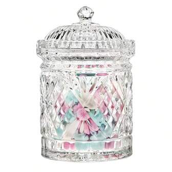 Godinger Dublin Biscuit Barrel Storage Canister Jar