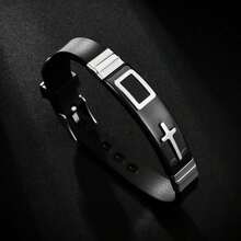 Men Bangles - Black - View 3