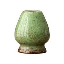 Soporte de cerámica paraé verde Matcha, cuenco Chasen, batidor de bambú, molinillo, cepillos, soporte para herramientas deé, accesorios paraé, 1 Uds. 8DB6 - Verde Oscuro - Ver 5
