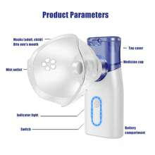 Handheld Nebulizer, Portable Mesh Nebulizer, Home Nebulizer
