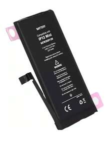 Batería compatible con iPhone 12 Mini A2399 A2176 adhesivo repuesto batería interna smartphone original instalación segura capacidad óptima reparación electrónica - iPhone 12 Mini - Ver 2