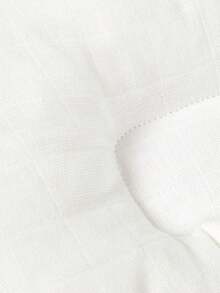 وسادة بيضاء للأطفال حديثي الولادة مصنعة وفقًا لمعايير Oeko-Tex، مناسبة لجميع الفصول، قطعة واحدة