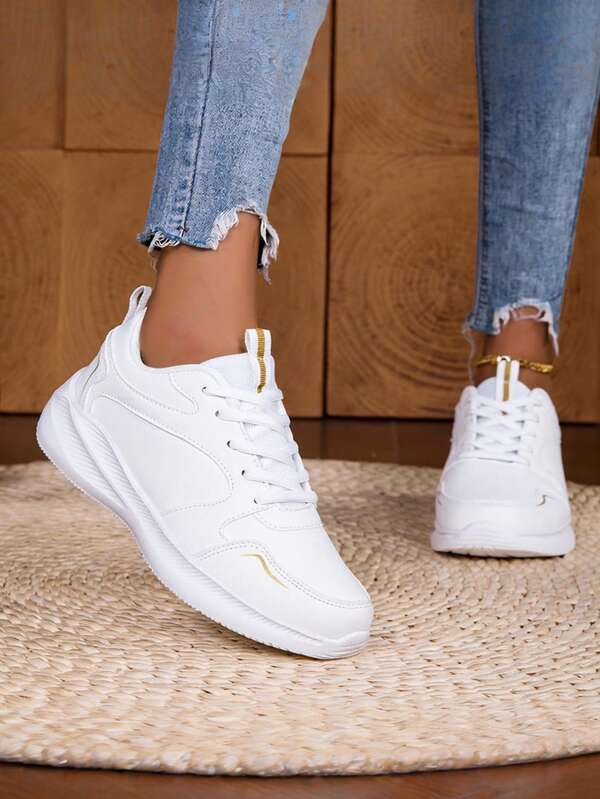 Nowe czarne buty damskie, modne, uniwersalne, codzienne trampki, antypoślizgowe, odporne na zużycie, lekkie, wygodne i odporne na brud buty robocze