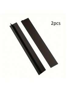 2pcs Adjustable T-Shaped Stove Sealing Strips, Durable Kitchen Stove Protector Strips - Heat Resistant, Scratch Resistant, Easy To Clean And Install, Oil & Dirt Proof Silicone Caulk Strips For Kitchen, Stove Tops, Small Appliances - Multicolor - View 11