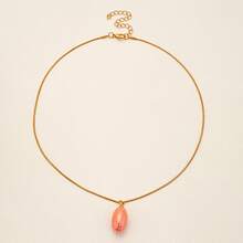 Dây chuyền họa tiết giọt nước Dopamine dành cho nữ, mặt dây chuyền hạt nho thời trang tối giản đa năng - A - Xem 4