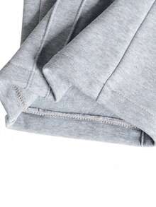 1条纯色抽绳运动裤，适合青少年男孩，带装饰带，休闲款式，四季皆宜，可用于学校运动和户外活动。 - 淺灰色 - 查看 4