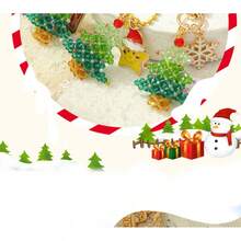 1 Stück kreativer und praktischer Weihnachtsbaum Auto Schlüsselanhänger Ornament