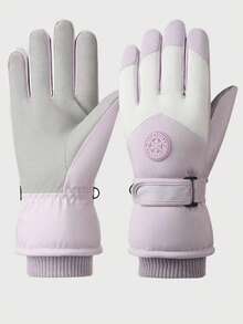 1 Đôi Găng tay cảm ứng trượt tuyết mùa đông cho nữ - Nhiều màu - Xem 9