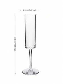 1/2/6入 高品質香檳杯，高級香檳笛形杯，適用於威士忌、葡萄酒、雞尾酒、啤酒、香檳、水、牛奶、燕麥粥、茶、果汁、早餐、咖啡、飲料，適合咖啡館、居家、餐廳使用 - 彩色 - 查看 3