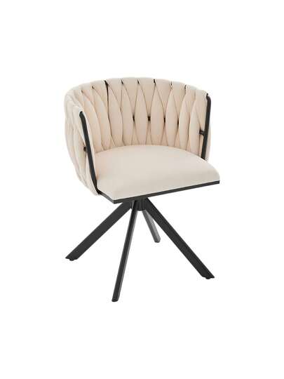 Fluwelen Seats Heavy Metal Frame, 180 Degree Swivel Function, Back, Zachte Luxurious Flexible Between Living Room, Budol Creative Workspace (Set Of 2) view 7