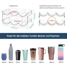 Wine Rack Table - White - View 2