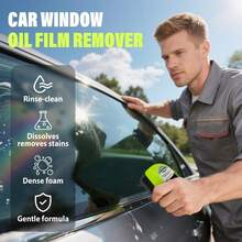 1PC-Automotive Oil Film Cleaning Brush, 2.0 Upgrade Clearvision Car Windshield Cleaner,Oil Film Cleaning Brush For Car Window, Clearvision Cars Windshield Cleaner Tool - 綠色 - 查看 2