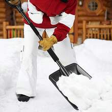 Pelle à neige amovible - Grande lame pour un déneigement sans effort, pelle à glace pour voiture