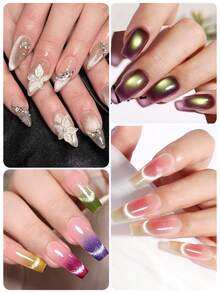 Cat Eye Nail Polish Gel Strong Magnetic Stick Dual-Ended Thick Multi-Function Magnet Nail Art Tool - Multicolor - View 8