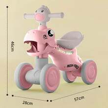 Kids Push Ride-Ons - Pink - View 2