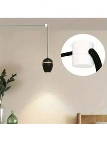 3 móc treo trần siêu chắc, móc treo đèn trần màu trắng, móc treo đèn trần hiện đại - Nhiều màu - Xem 6