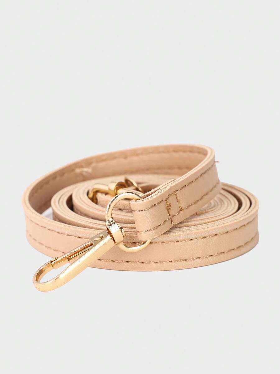 1 pieza Correa ajustable para bolso de unicolor minimalista casual de piel sintética (PU) - Caqui - Ver 1