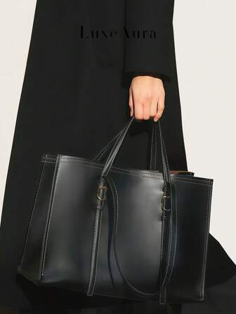 Bolso de mano de alta gama de moda, bolso de hombro versátil y casual de gran capacidad, nuevo bolso cuadrado pequeño y elegante para mujer