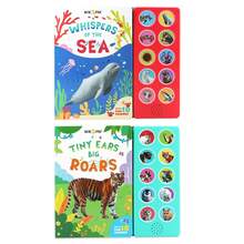 beartale 10 键感官玩具、儿童有声读物、婴儿需要早期学习的益智玩具、10 种生动的动物声音，采用耐用材料，可更换电池，增强孩子的互动学习、记忆力和感官发育、婴儿玩具、男孩玩具、儿童派对礼物、女孩玩具、蒙特梭利玩具、教具、学习材料、课堂玩具、儿童游戏、学生、文具、学校用品、迎婴派对用品、儿童生日礼物