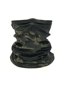 四季战术围巾，迷彩透气，适合骑行、狩猎、夏季跑步、徒步旅行、滑雪 - 男女通用全脸防护颈套，防风、防紫外线，无缝多功能头巾 - 彩色 - 查看 15