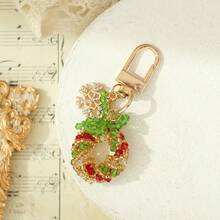 1 Stück kreativer und praktischer Weihnachtsbaum Auto Schlüsselanhänger Ornament