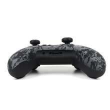 Piel de controlador con diseño de estilo pixelado gris RALAN, compatible con el controlador inalámbrico Series X, con 2 agarres para pulgares, funda protectora de silicona antideslizante - Multicolor - Ver 6