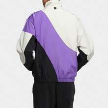 Adidas NEO Men's Casual Sports Jacket With Stand Collar - Multicolor - View 3