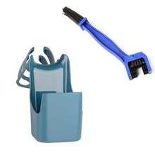 1pc Motorcycle & Bicycle Oil Stain Storage Toolbox, Chain Cleaner, Chain Oil Anti-Splash Tool