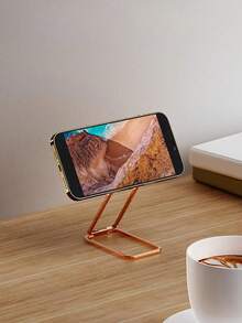 1PC Finger Ring Holder Multi Functional Rotatable Metal Folding Phone Holder Slouchy Back Sticking Finger Ring Buckle Holder Compatible With IPhone, Android Phone, Gift For Birthday, Family, Friends Phone Grip, Phone Accessories - Multicolor - View 2