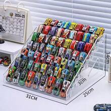 Multi-Functional Acrylic Display Stand, Suitable For Toy Cars And Jewelry - Stackable Multi-Tier Design, Perfect For Christmas And Holiday Gifts