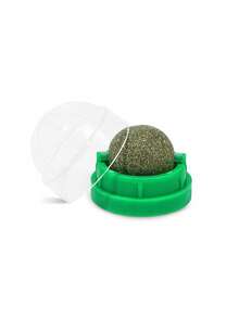 1pc Catnip Ball With RotatingFeature For Grinding Teeth AndCleaning,Catnip Ball WallSticking Crab Cat Toy, SuitableFor Pet Cats To Play And RelieveBoredom Cat Chew Toy WithDigestion Promoting AgentCatnip Ball, Adhesive Cat ToyTeeth Grinding Stick, PetProduct Green Color - Multicolor - View 11
