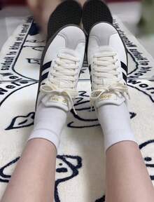 Adidas Giày nam nữ NEO giày Dexter giày thể thao retro VL Court - trắng - Xem 4