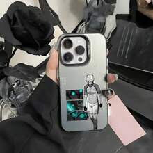 Funda para B-BLUE LOCKS S-Seto Kiyoshi compatible con 17 16 15 14 13 12 11 Pro Max Air, multicolor, mate, láser, metálica, aurora, funda de ventilador - z2 - Ver 4