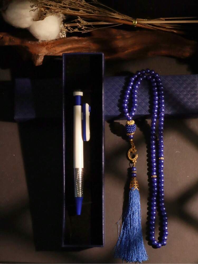 1 pieza Juego de contador de rosario - Anillo contador empaquetado de alta gama, pulsera con contador, contador, contador manual electrónico de botón, contador de anillo portátil y compacto, contador de pulsación con el pulgar - multicolor - Añade 14