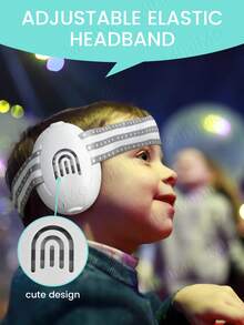 1PC 2-In-1 Baby Ear Protection Noise Cancelling Headphones For Babies, 2-In-1 Baby Ear Protection, Baby Travel Essentials For Outdoor