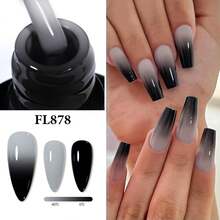 FOUR LILY 10ml Gel Kuku Berubah Warna Sensitif Suhu - Gel Kuku Reaktif Dingin & Panas, Cocok Untuk Manikur Salon dan Rumahan - MultiWarna - View 15
