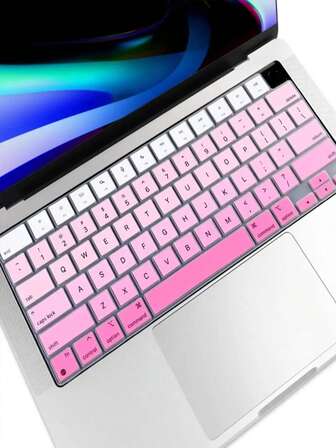 1pc Keyboard Cover, Multi-Color Keyboard Soft Film Suitable For MacBook ISO Layout (US Version), Electronic Products, Office Supplies, Computer Accessories, Computer Screen Protector, Air 13 Case, Computer Protection, Accessories, Computer, Computer Screen