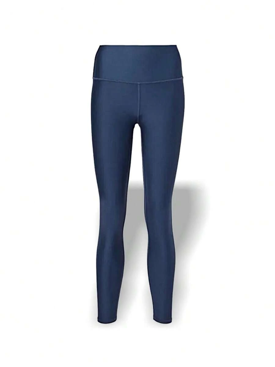 Alo Yoga Alo Airlift 7/8 High-Waist Women Leggings Sweat Absorption Breathable Warmth Versatile Solid Good Elasticity Easy To Wash Quick Dry Sports Outdoor Running Yoga Daily School Navy W51314r-Navy - Navy - View 1