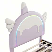 Kids Bed Frames, Headboards & Footboards - Purple + PU - View 7