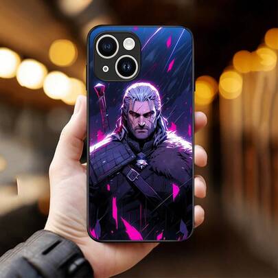 Funda de teléfono a prueba de golpes LA-39 The W-witcher para iPhone 12 13 14 Mini Pro Max Plus