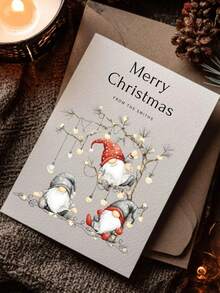 4 Sheets Cute Santa Claus Christmas Gnomes DIY UV DTF Rub On Transfer Stickers Crafts, Greeting Cards Transfer Stickers, Junk Journal, Tumbler Glass Jars, Coffee Mugs Cup Wraps, Bottles Vase, Laptops Phone Cases, Illustration, Scrapbooking, Winter Xmas Party Home Decor, 10cm