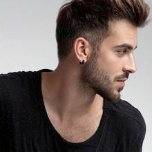 24 件简约时尚的高品质不锈钢耳环和耳环套装，适合日常佩戴、聚会、送礼，男女皆宜 - 24件耳環套裝 - 查看 7