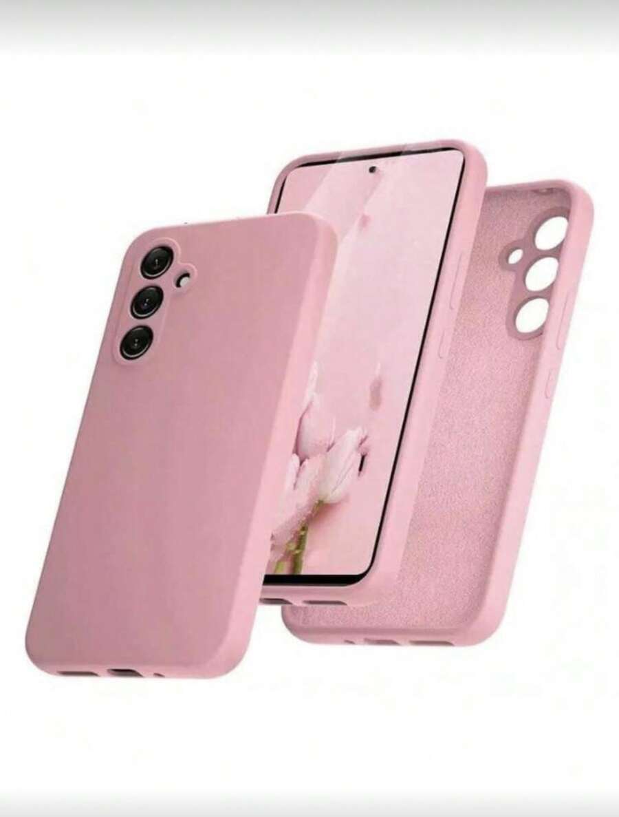 Velvety Silicone Cover Inside - 淺粉色 - 查看 1