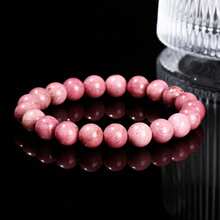 1pc 6/8/10mm Natural Stone Beaded Bracelet, Bohemian Style Tiger Eye/Amethyst/Agate Healing Stone Bracelet, Layerable Colorful Handmade Jewelry For Women - Multicolor - View 55