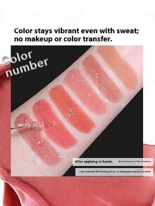 NOVO 防水防汗丝绒哑光唇膏，持久显色，色彩鲜艳，适合日常使用、旅行、户外、节日、生日、毕业典礼、派对、时尚妆容