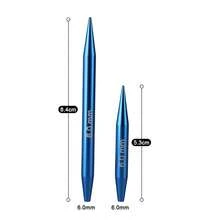 彩色可拆卸圓形編織針，袖口針，迷你針，手工毛衣針繩配件，3.0mm-6.0mm長短針，17cm-100cm旋轉繩，適用於手工縫紉編織DIY項目 - 彩色 - 查看 23