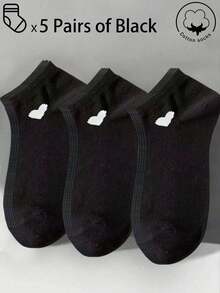 30/20/15/10/5/3/1 双装女士棉袜，隐形袜，短袜，白色袜，灰色袜，黑色袜，女士袜，可爱袜，女童袜，四季皆宜，透气网眼设计，吸湿排汗，柔软顺滑，适合节日、运动、休闲、商务等日常穿着，颜色随机组合 - 彩色 - 查看 8